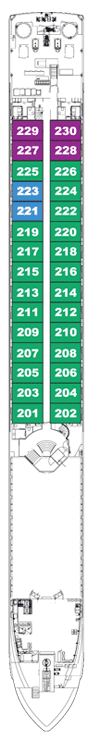 AmaDolce Deck Plans