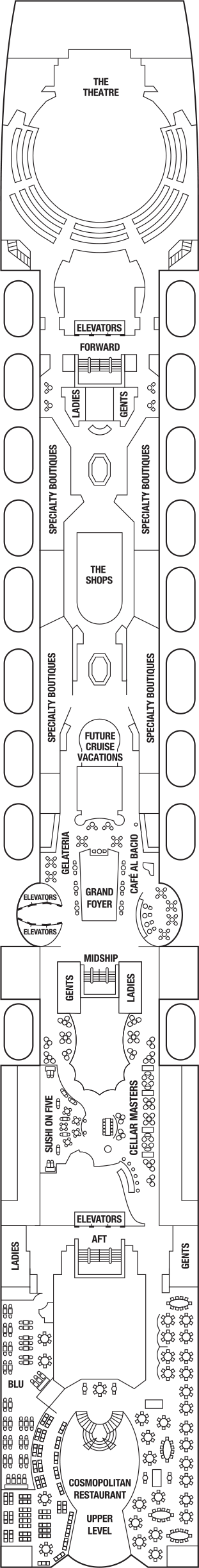 Celebrity Summit Deck Plans
