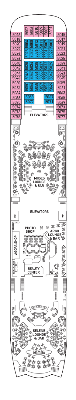 Celestyal Cruises Deck Plans