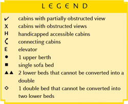 Deck Plan Key