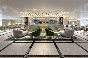 Crystal Endeavor Bistro Lounge Rendering