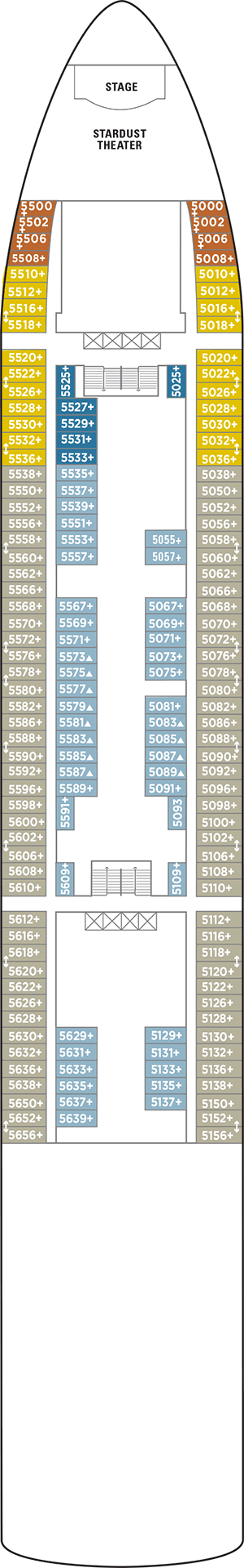 Norwegian Dawn Deck Plans