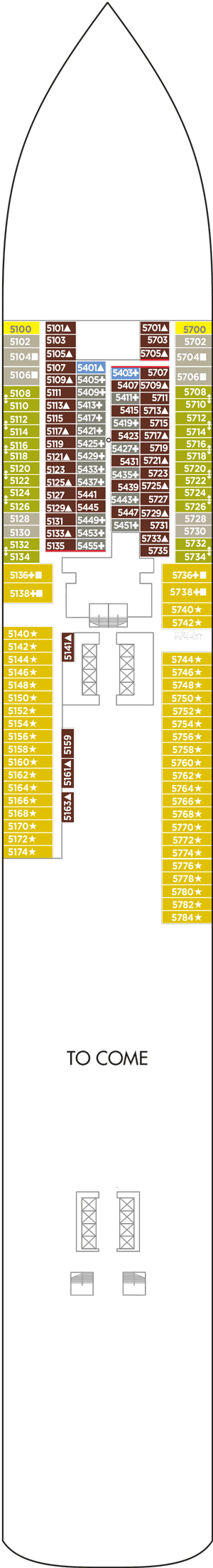 Norwegian Encore Deck Plans