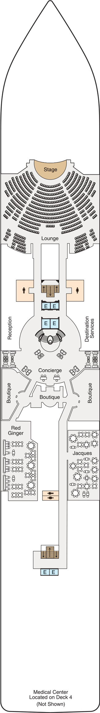 Oceania Marina Deck Plans