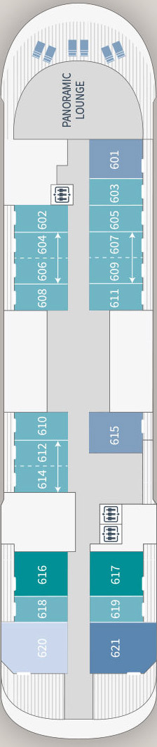 Le Champlain Deck Plans
