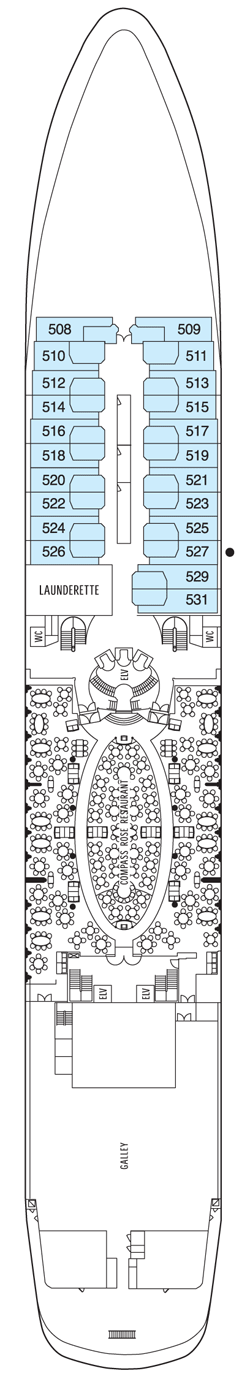 Seven Seas Navigator Deck Plans